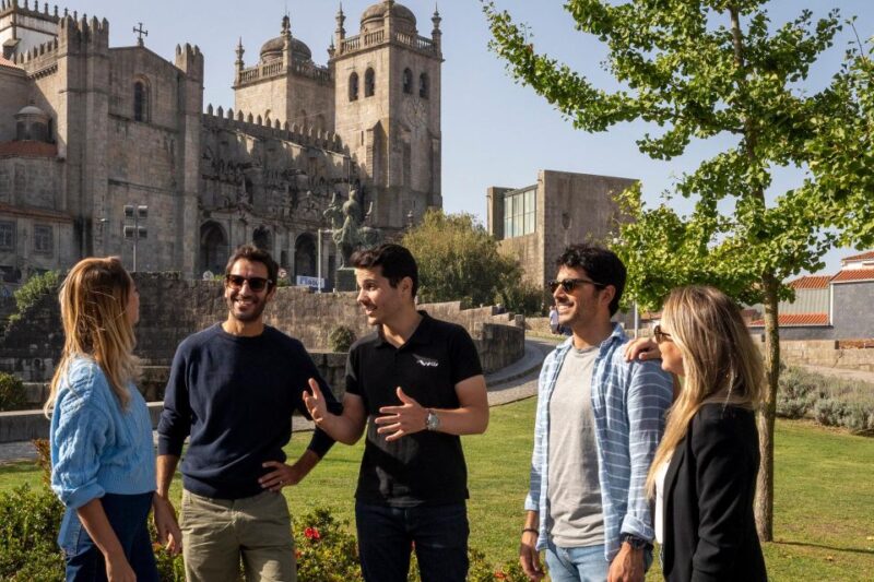 Porto: Helicopter Ride, Guided Walking Tour & River Cruise - Key Points