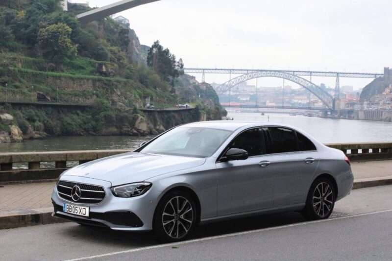 Porto: Luxury Sedan Car Transfer to Lisbon. - Driver and Language