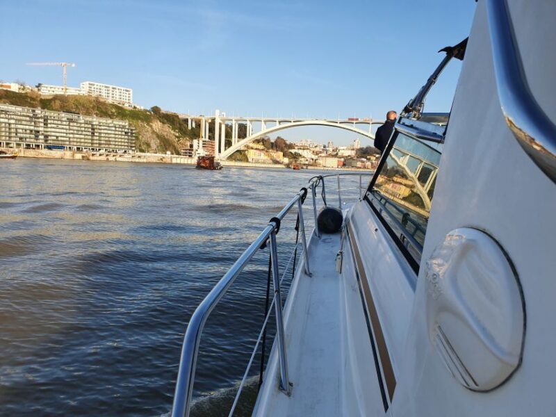 Porto: Private Boat Down Douro River - Port Wine Tasting