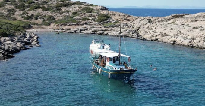 Porto Rafti: Hidden Gems Cruise With Mediterranean BBQ Lunch - What to Bring