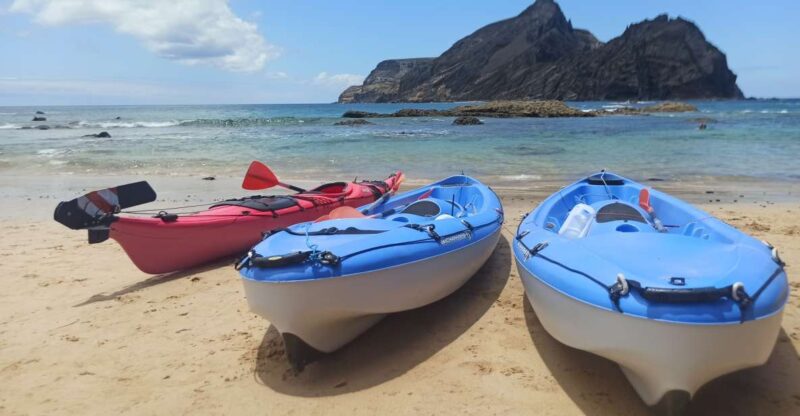 Porto Santo: Kayak Tour From Ponta Calheta - Kayaking to Cal Islet