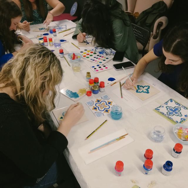 Porto: Tile-Painting Workshop With Glass of Port - Key Points
