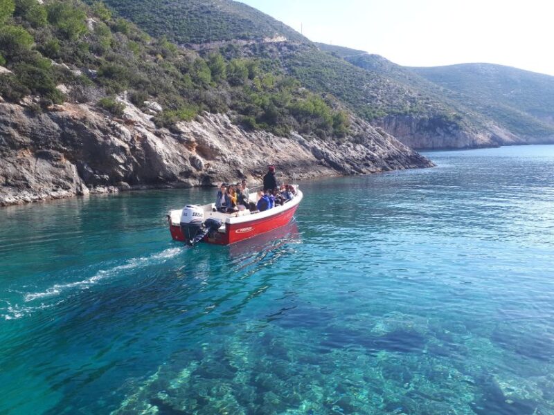 Porto Vromi: Navagio Beach & Blue Caves Private Boat Tour - Key Points
