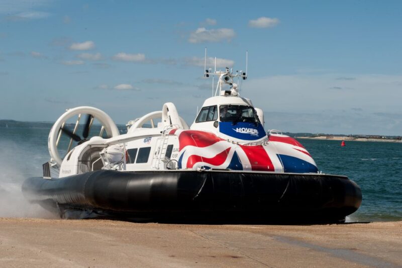 Portsmouth: Hovercraft Flight to the Isle of Wight - Riding the Hovercraft Experience