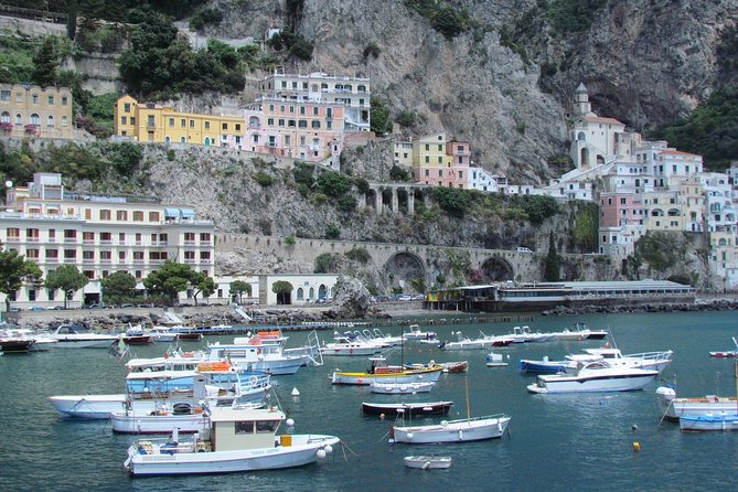 Positano, Amalfi and Ravello by Mercedes Van From Naples - Panoramic Views Along the Coast