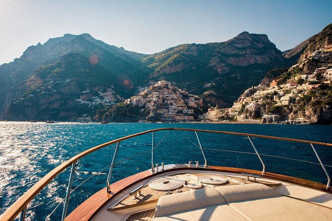 Positano and Amalfi Small Group Boat Tour From Rome With High Speed Train - Boat Tour Highlights