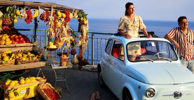 Positano/Praiano: Iconic Fiat 500 Private Amalfi Coast Tour - Experience Highlights