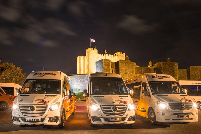 Post-Cruise; Dover to London Airports, Transport Hub or Hotel Transfer - Transport Details