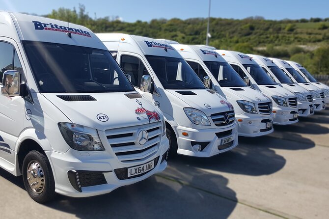 Post-Cruise; Dover to London Airports, Transport Hub or Hotel Transfer - Pickup and Drop-off Locations