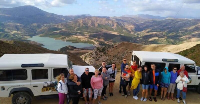 Potamon Dam, Arcadian Monastery, Three Gorges, Preveli Palms, Lunch - Iconic Arkadi Monastery