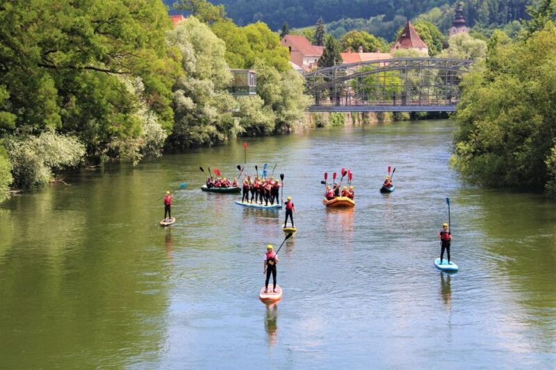 Potschnosstour 14 Km St. Michael- Leoben With a Canoe or SUP - 14 Km Upstream Route to Leoben