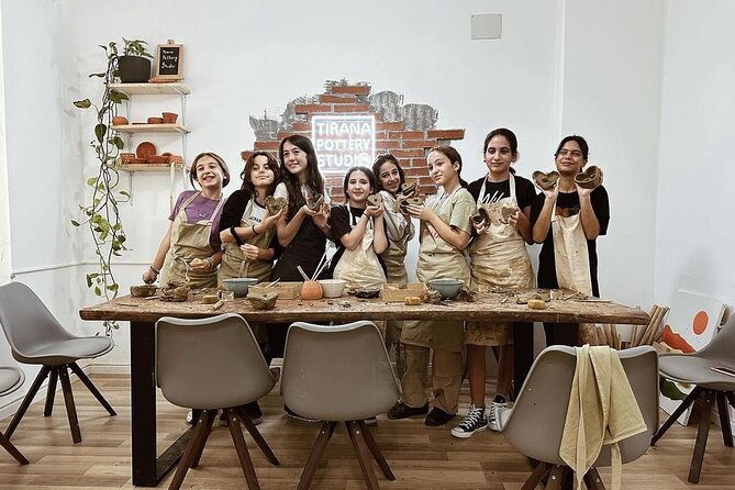Pottery and Wine Workshop in Tirana - Key Points