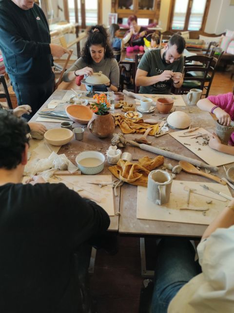 POTTERY IN VOLOS, PELION, CREATING YOUR OWN POT - Refreshments and Delicacies