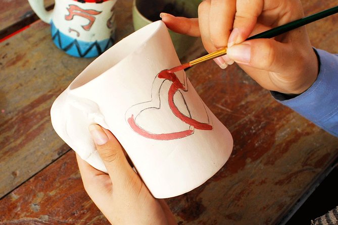 Pottery Painting in Bronte Harbour, Oakville, Ontario - Diverse Color Palette Options