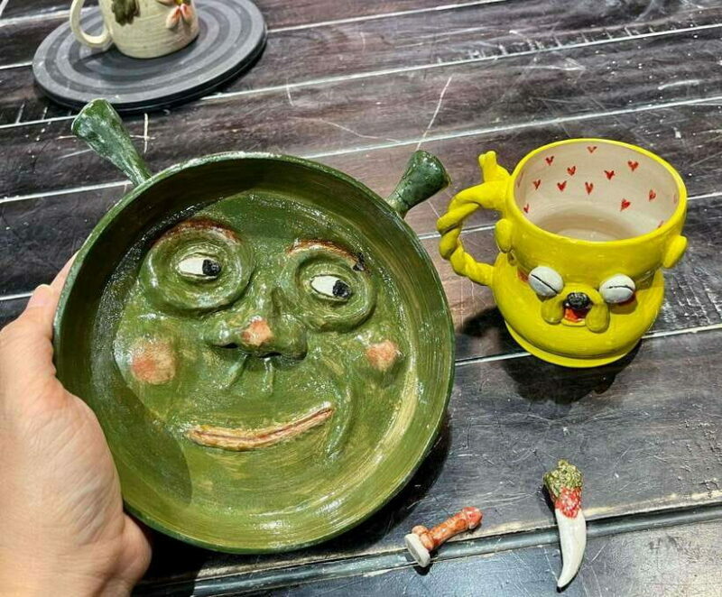 Pottery with Local Artist  Fast Firing, Ships Worldwide - Key Points