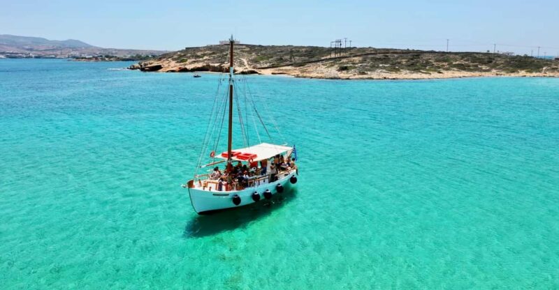 Pounta: Paros & Antiparos Cruise, Swimming & Seafood Lunch - Accessibility and Meeting Point