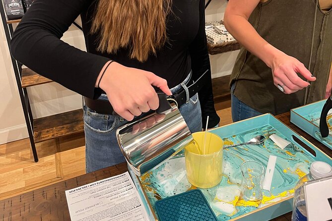 Pour Your Own Candle Making Experience With Blending & Education - Beverage Offerings