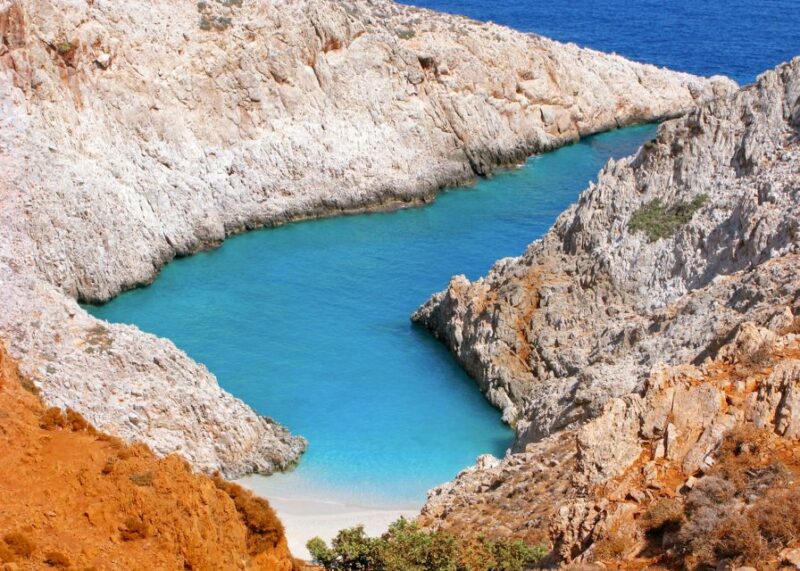 Powerboat Tour Stavros, Akrotiri, Marathi, Seitan Limania - Included in the Price
