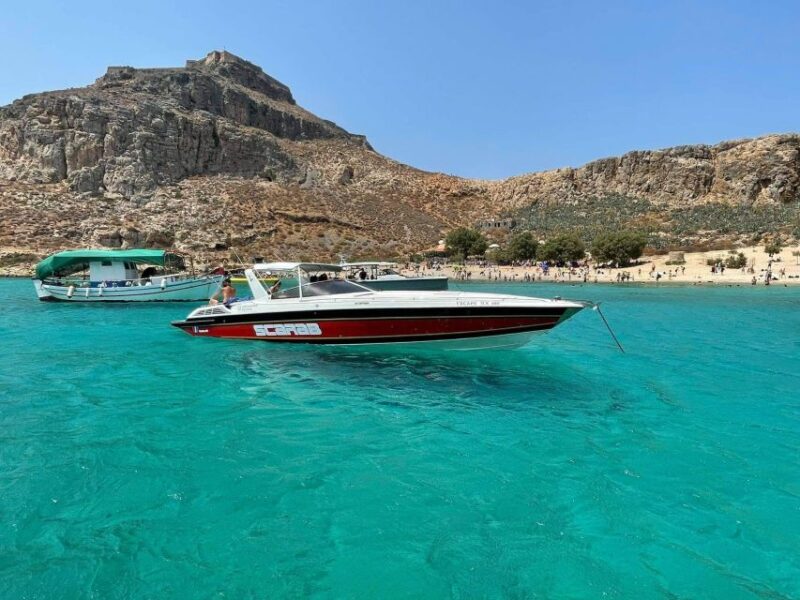 Powerboat Tour Stavros, Akrotiri, Marathi, Seitan Limania - Excluded From the Price