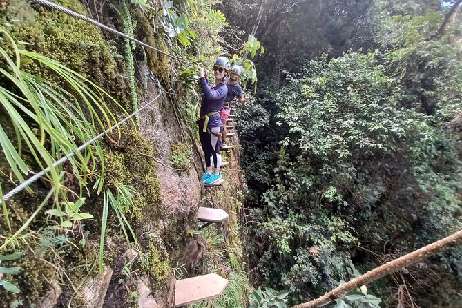 Powerful via Ferrata & Epic Zipline Giant Waterfall Private Tour - Key Points