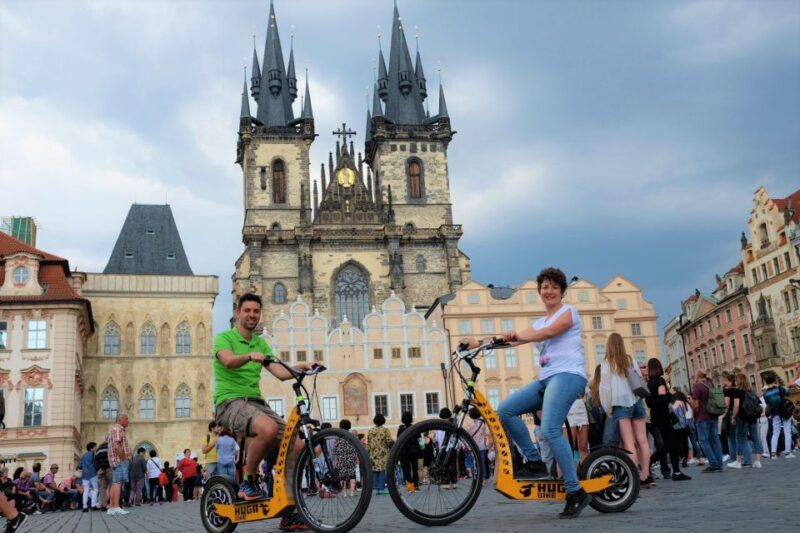 Prague: 2-Hour Old District & Riverside E-Scooter Tour - Included in the Tour