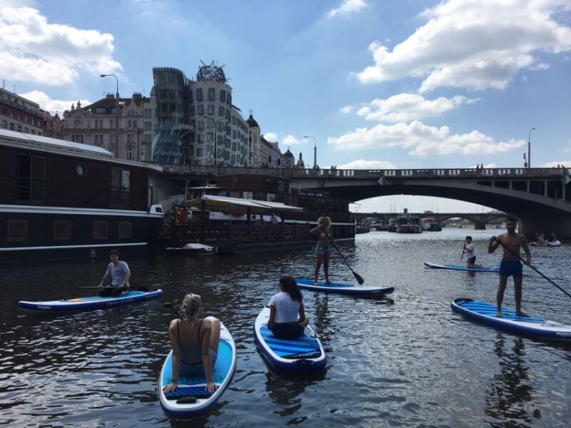 Prague: 2-Hour Paddle Boarding in the City Centre - Inclusions