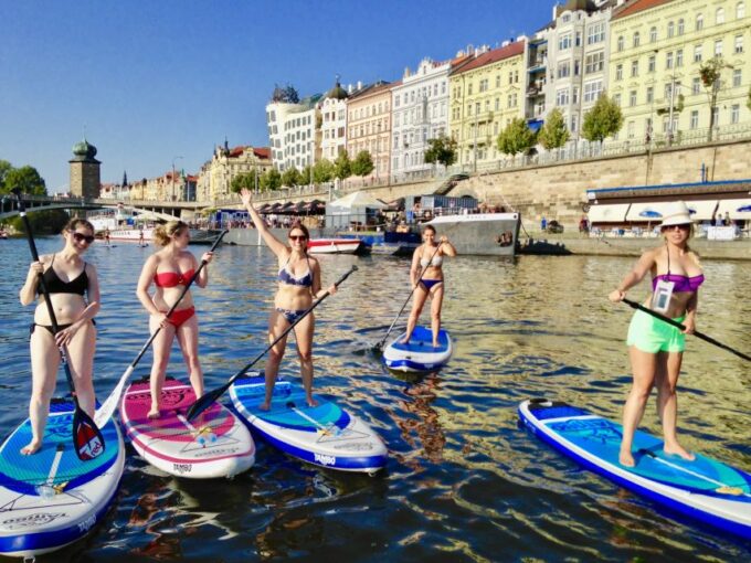 Prague: 2-Hour Paddle Boarding in the City Centre - Booking and Meeting Point