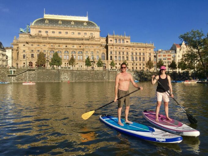 Prague: 2-Hour Paddle Boarding in the City Centre - Paddle Boarding Experience