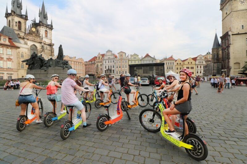 Prague: 3-Hour Grand E-Scooter Guided Tour - Important Information