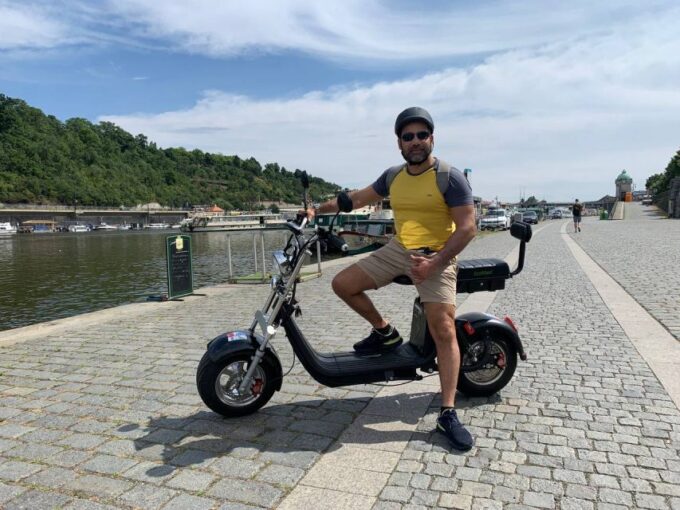 Prague 3H Grand Fat-Tire E-Scooter Tour With Panoramic Views - Monastery Beer Tasting