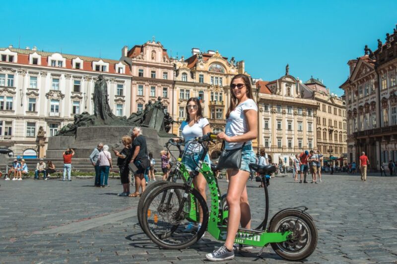 Prague: 4 Hours Sightseeing Tour by Segway and E-Scooter - Pricing and Cancellation