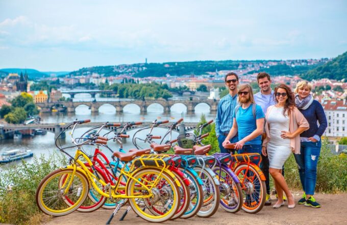 Prague: 7 Best Viewpoints of Prague E-Bike Tour - Scenic Cycling Paths