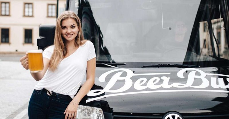 Prague: Airport Transfer Beer Party Bus With Unlimited Beer - Cancellation and Flexibility