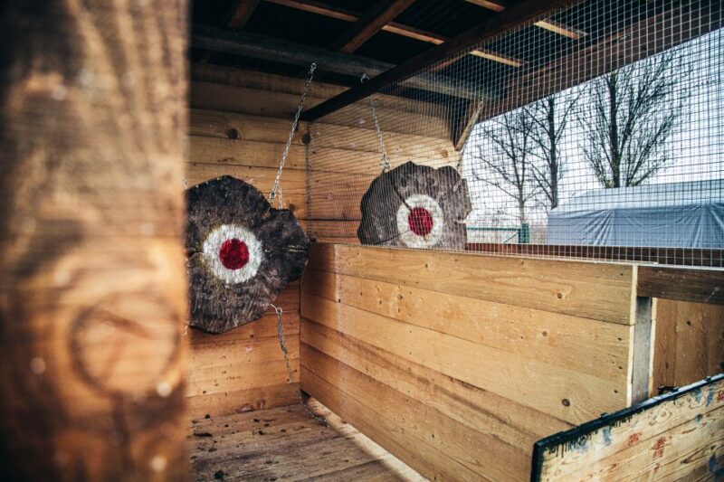 Prague: Axe Throwing Experience With Barbecue and Beer - Axe Throwing Experience