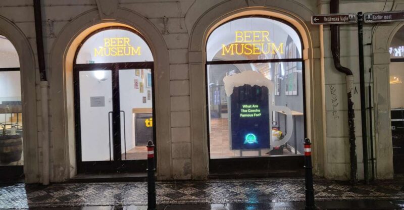 Prague: Beer Museum Entry Ticket With Beer Tasting - Key Points