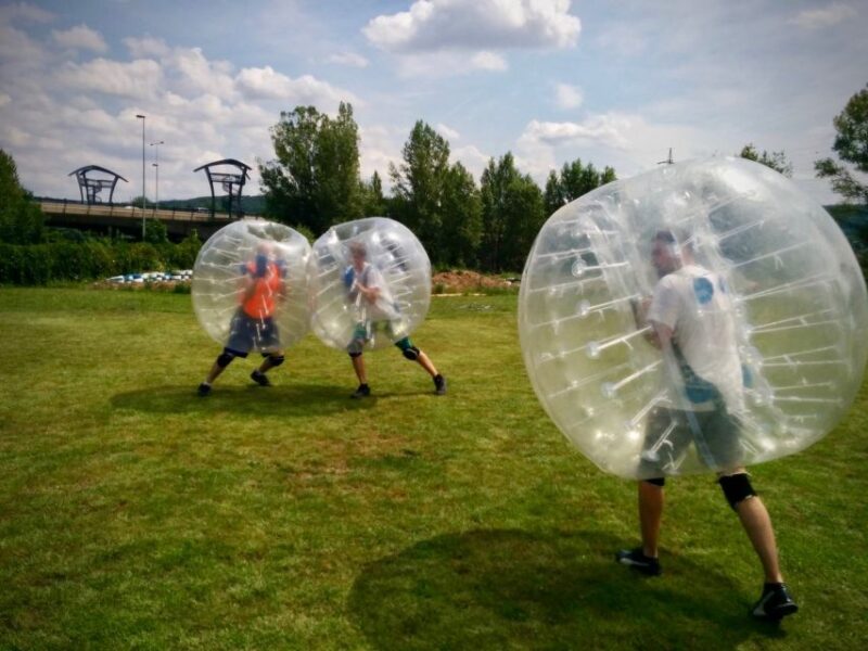 Prague: Bubble Football and Archery Combo Experience - Archery Activity