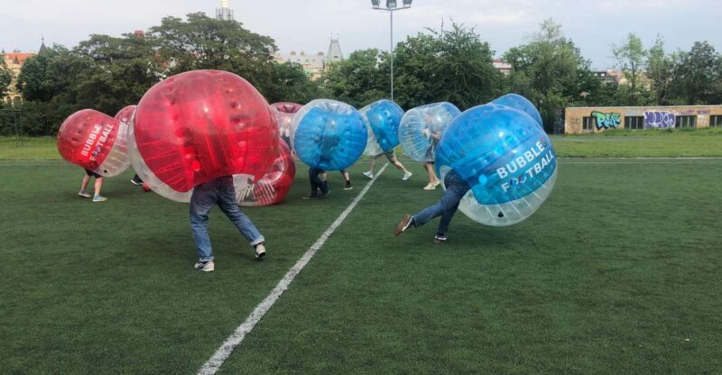 Prague: Bubbles Football - Zorb Football in Centrum - Participant Information