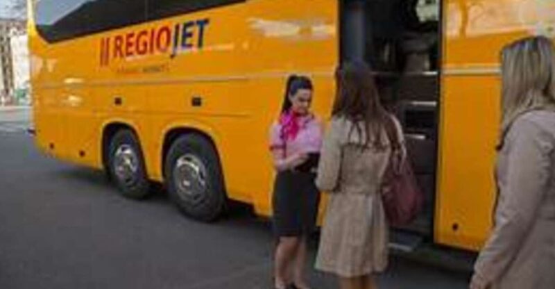 Prague: Bus Transfer To/From Bratislava Center - Key Points