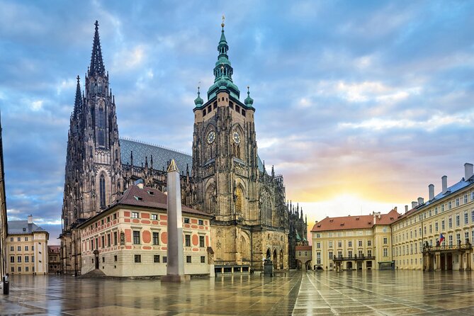Prague Castle and St. Vitus Cathedral Private Walking Tour - Highlights of St. Vitus Cathedral