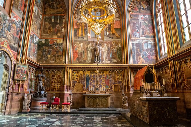 Prague Castle Golden Lane St Vitus Cathedral Tour & Tickets - Discovering St. Vitus Cathedral