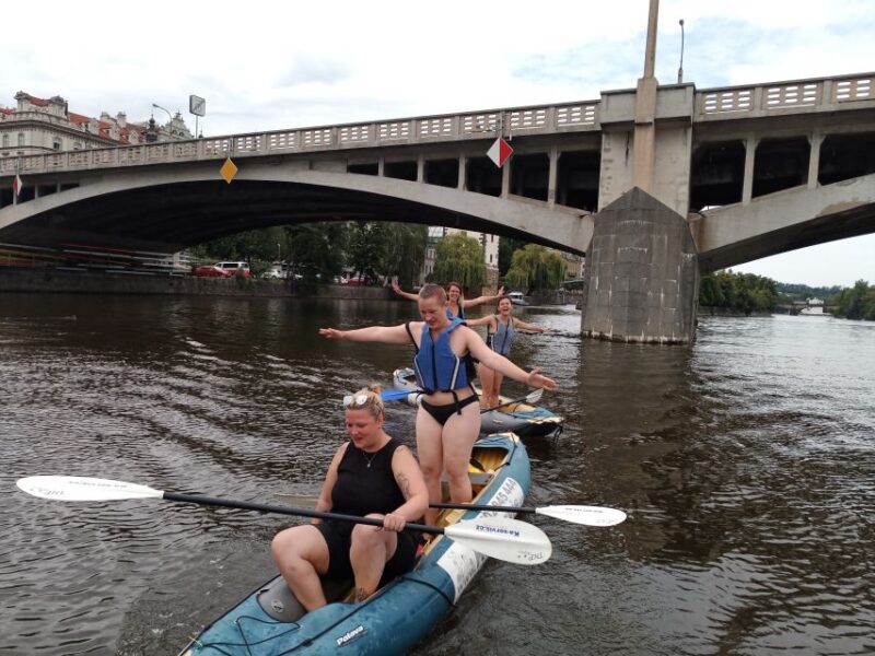 Prague: City Center Canoe Tour - Availability and Cancellation