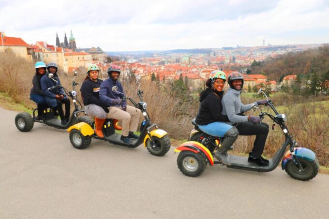 Prague: City Highlights Guided Electric Trike Tour - Speed and Safety Measures