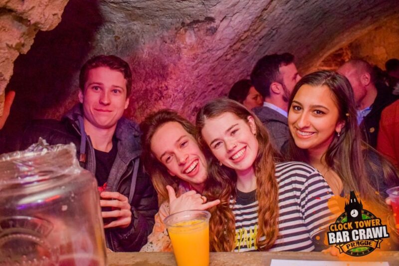 Prague: Clock Tower Bar Crawl With Drinks and Shots - Experience Highlights
