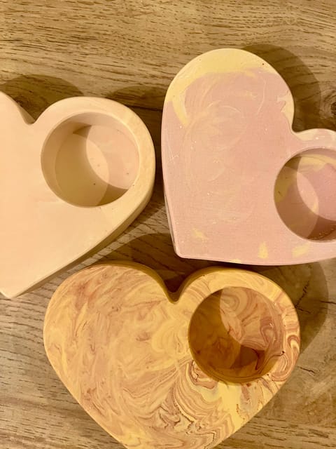 Prague: Craft Your Unique Tea-Candle Holder Set - Materials Provided