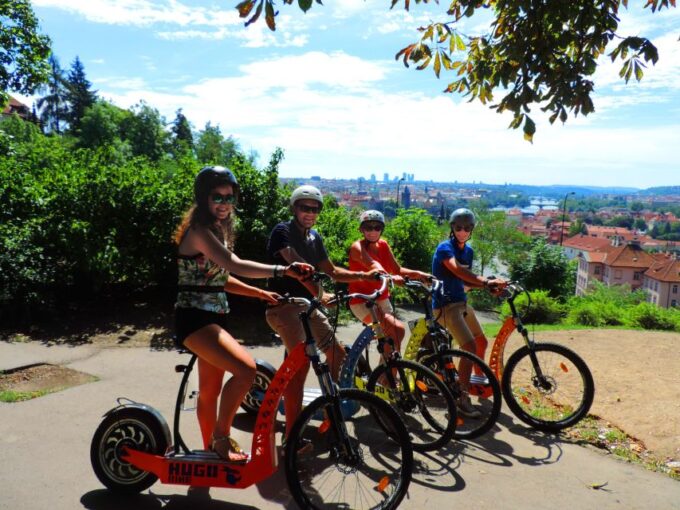 Prague: E-Bike/E-Scooter Viewpoint Tour - Scenic Views and Landmarks