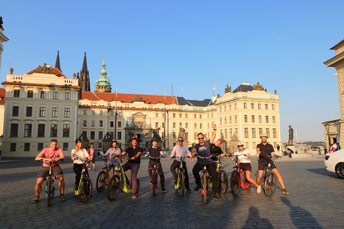 Prague: Electric Scooter & E-Bike Live Guided Tour - Exploring the Vlatava River