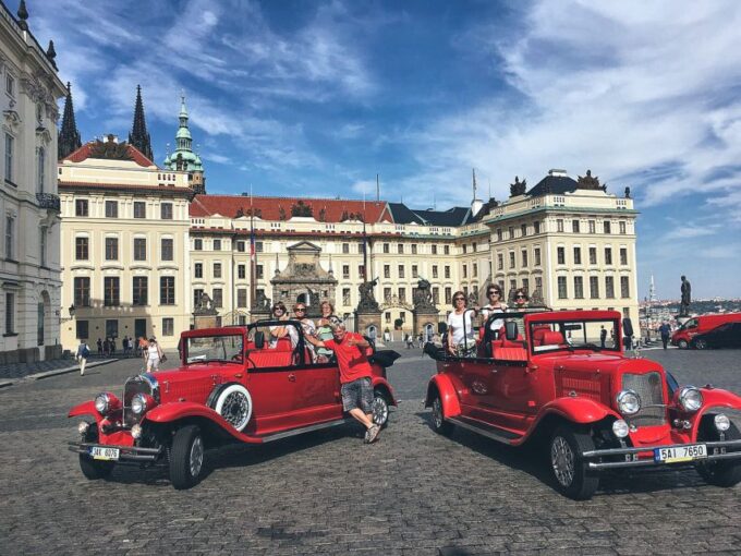 Prague: Fairytale Karlstejn Castle in Retro-Style Car - Included and Optional Extras