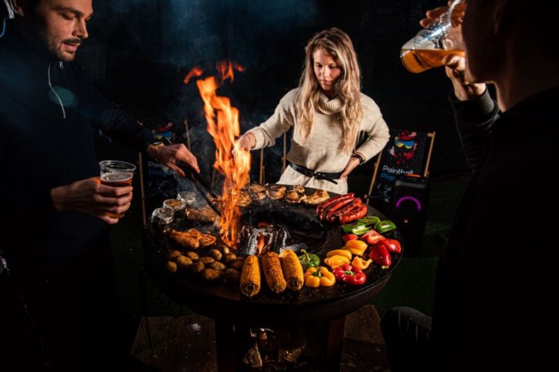 Prague: Giant Football Darts Game With Round of Beers & BBQ - Transportation and Instructor