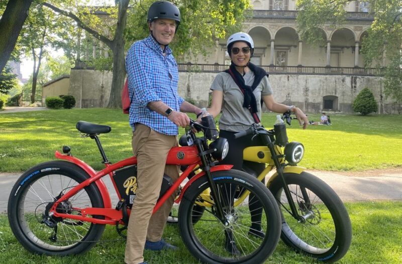 Prague: Grand City Tour on Fat E-Bike - Meeting Point Location