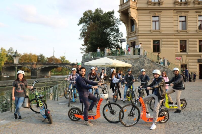 Prague: Grand Segway and Escooter Live Guided City Tour - Experience Highlights